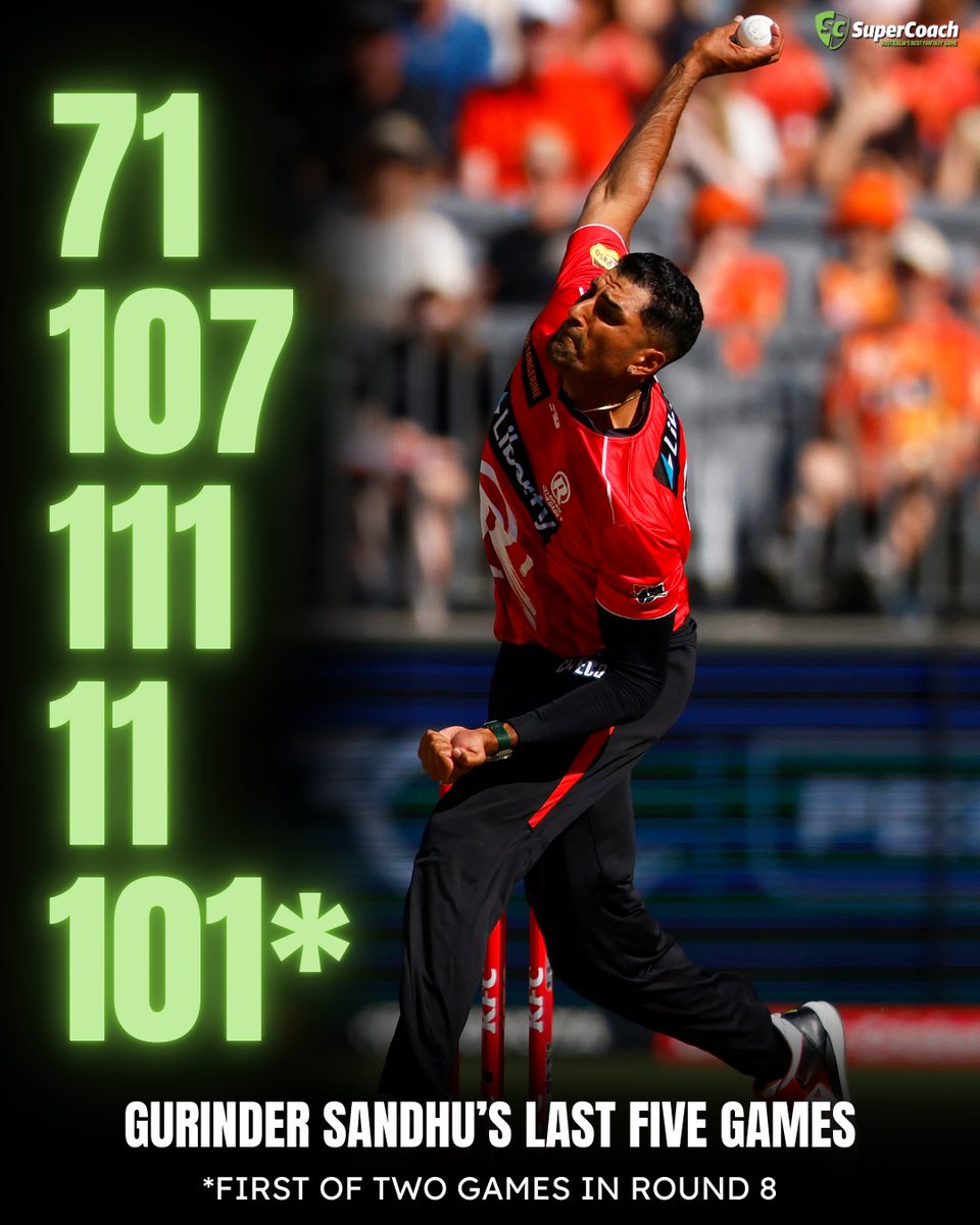 SuperCoach BBL tweet media