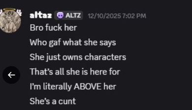 EOverdriv's tweet photo. @altaz_ not to mention this shit hello??? 😭😭😭 egotistical ass statement https://t.co/8RnF5Y05X1