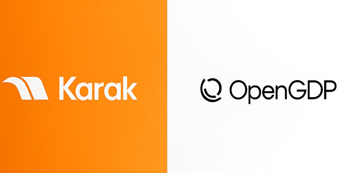 MoneyMeta2's tweet photo. 1/ Karak is now @OpenGDP  is a Layer 1 project built to bring real world economies and shares to the internet and crypto.
Unlike classic networks with no real utility, it focuses on 3 topics and brings solutions
Let's get into it https://t.co/Ceg3oKlxzR