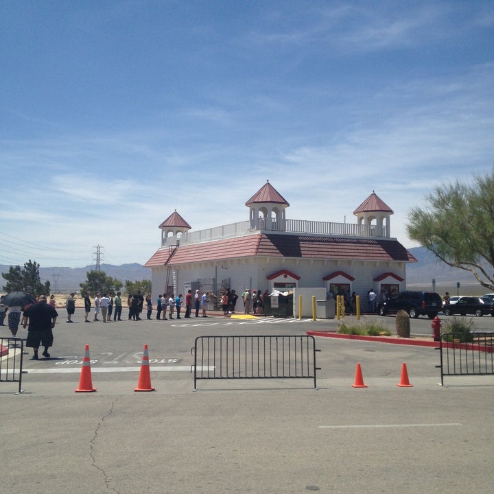 Thinking of that store across the state border from Primm, NV (yes, that Primm) that sells California lottery tickets and sometimes has long lines of presumably Nevadans partaking in the fascinatingly novel form of time-delayed gambling