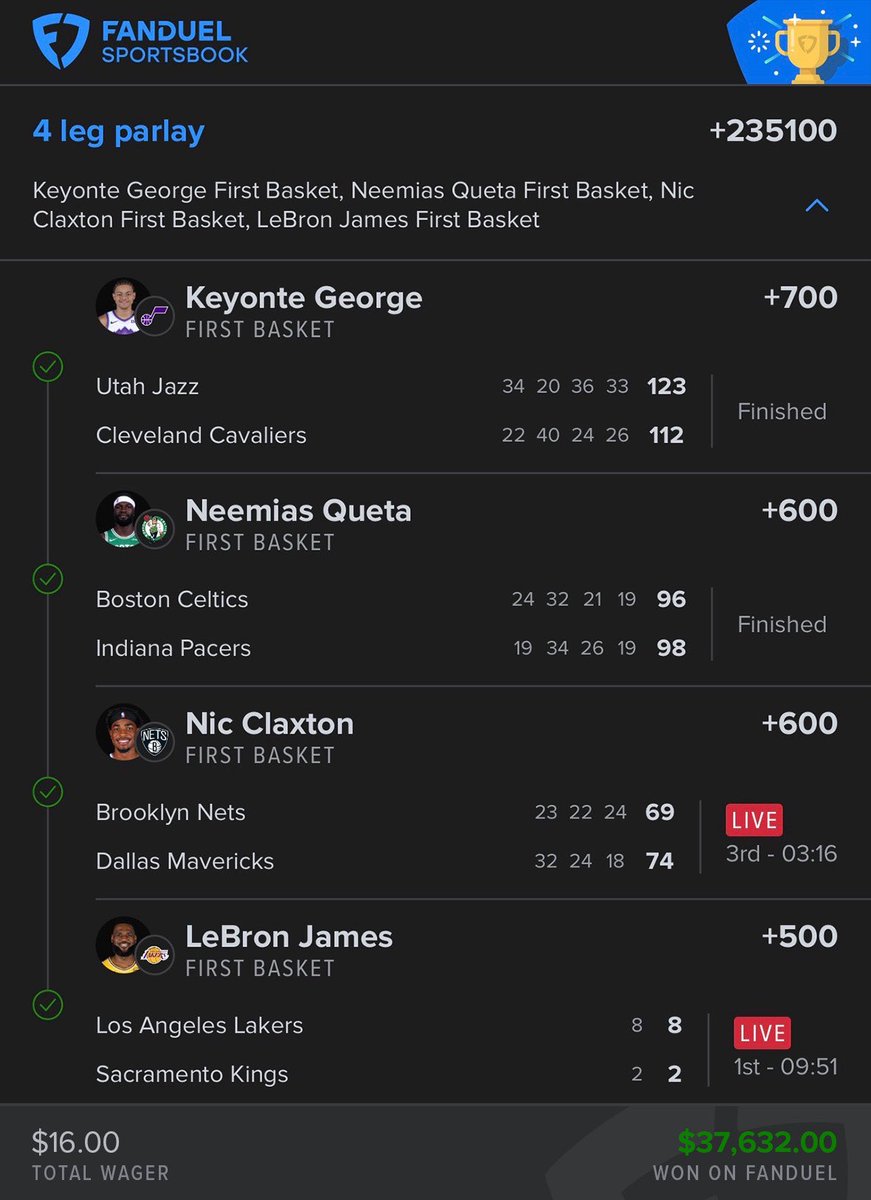 arcticbets's tweet image. OH MY GODDDDDDDDDDDDDDD

I said I was going to hit “parlay of the year,” for weeks &amp;amp; it finally happened

🤯🥶❄️📊 

Gonna bless someone who shows love. TIME TO CRACK OPEN A COLD ONE.