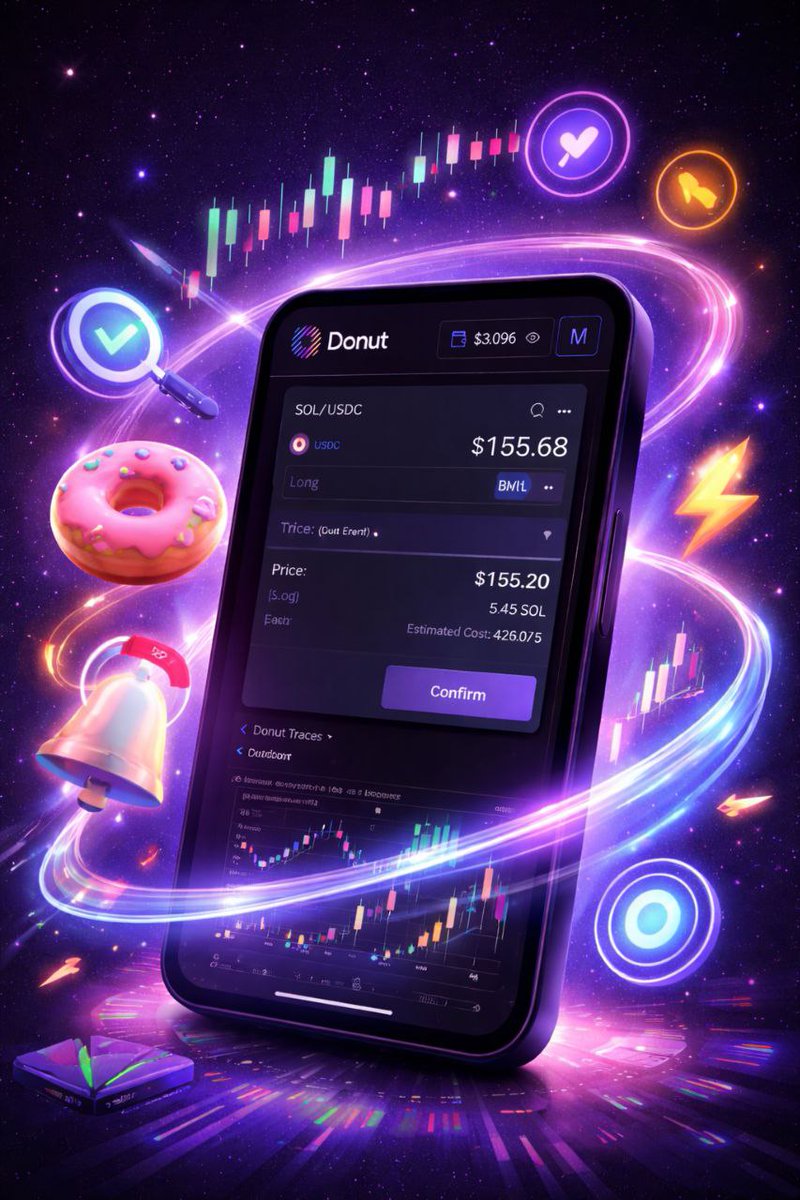 Trading isn’t about watching charts all day. It’s about acting fast with the right context.
Donut puts research, signals, risk, and execution in one flow. 🍩 <a href="/DonutAI/">Donut</a>