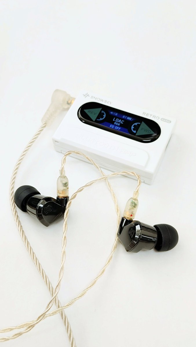 今日はFiiO Snowsky RETRO NANO + Campfire Audio Lyra(ケーブル：Pure