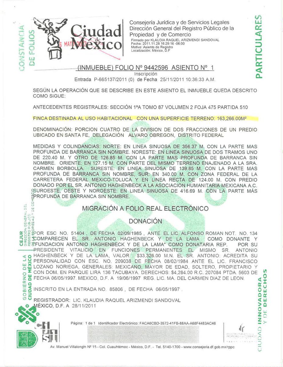 pasotti_'s tweet image. Resulta ser que la @FAHaghenbeck vendió a Be Grand predio del @Ref_Franciscano en $3.98 pesos el m2. 

¿Cómo fue que @Finanzas_CDMX y @JAP_CDMX validaron dicho avalúo?

¡@ClaraBrugadaM miente!
Esto sí es un negocio del #CartelInmobiliario y el @GobCDMX. 

#RefugioFranciscano