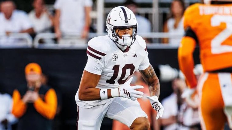 BREAKING: 6'7 Mississippi State transfer tight end CAM BALL has