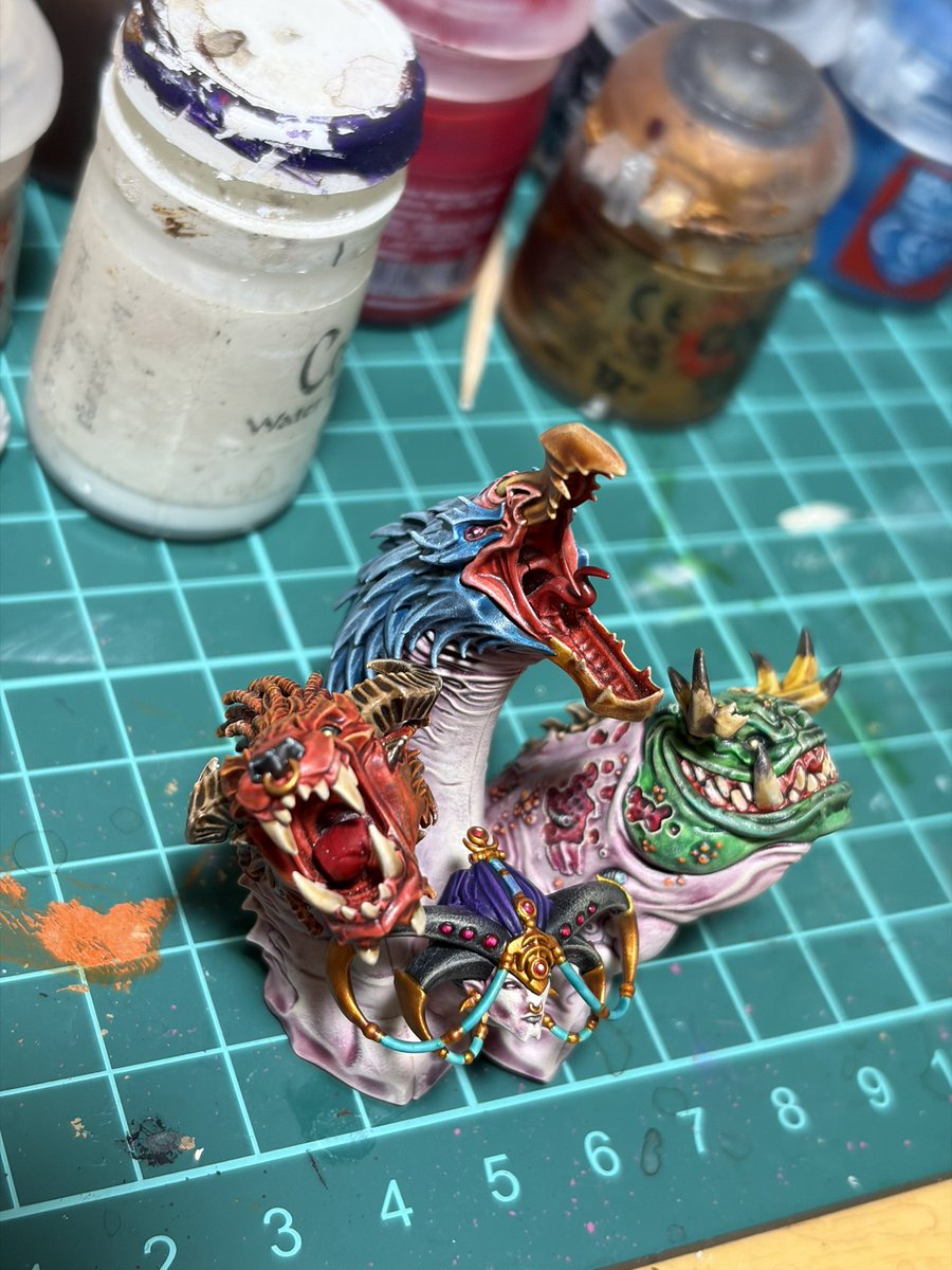 完全体アーケイオン！！
#warhammer
 #スラーネッシュ
#ウォーハンマー
#アーケイオン