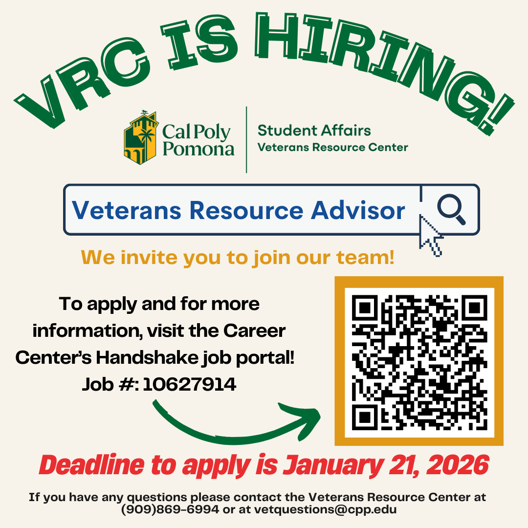 Cal Poly Pomona Veterans Resource Center tweet media