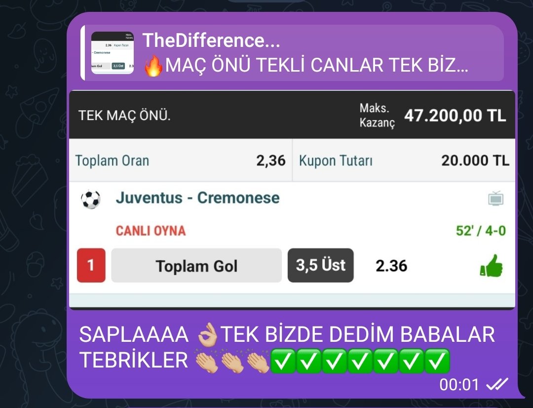 VİP ÜYELİK BİLGİSİ İÇİN İLETİŞİME GEÇEBİLİRSİNİZ.

#iddaatahmin #iddaakazandirir #bahistahminleri #bankotahmin #güntahmini #kesintahmin #bahisanalizi #futboltahminleri #kuponpaylaşımı #iddecihergun #bahiskuponu #bankokupon #sürpriztahmin #güntakip
