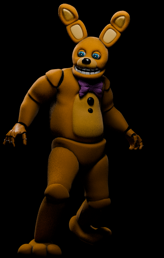 Fnaf 2 Rabbit FNAF 2 YELLOW RABBIT RELEASE (BLENDER 5.0.1+) greatest accuracy ...