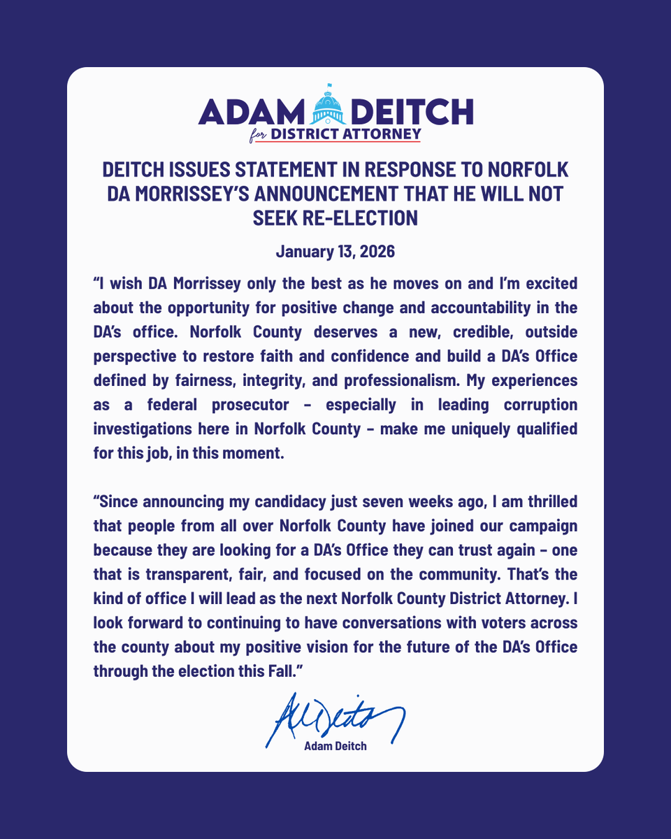 Adam Deitch for District Attorney tweet media
