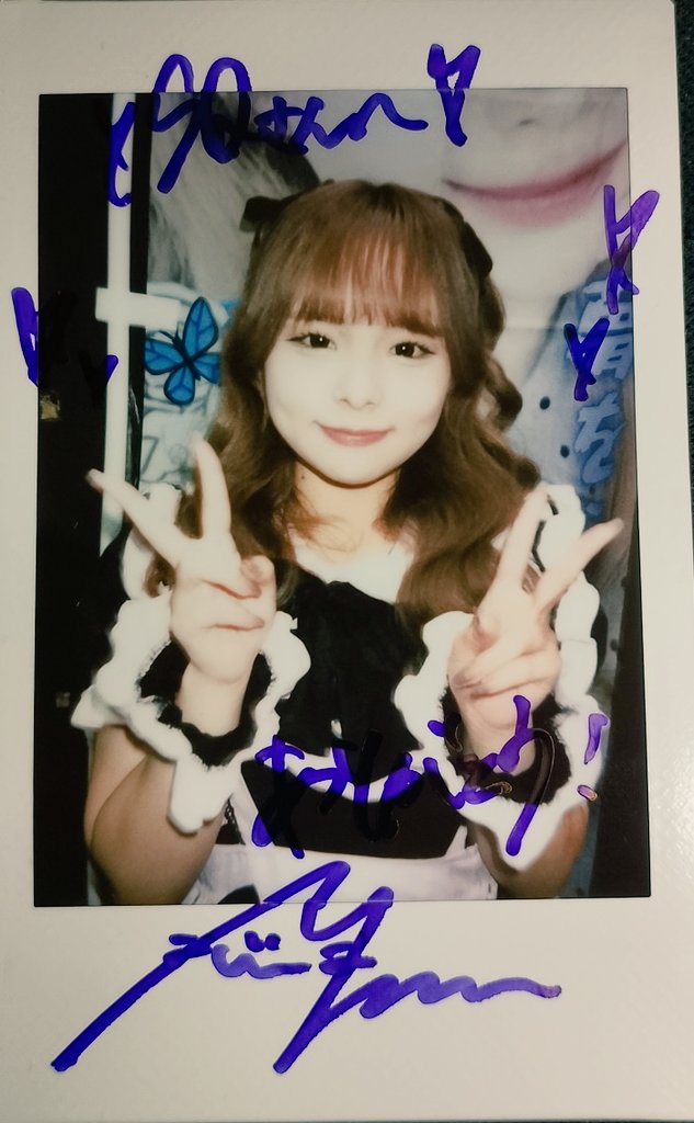 yuachi_x #ゆあちに夢中 初チェキ！ アイドルだからやっぱチェキ！