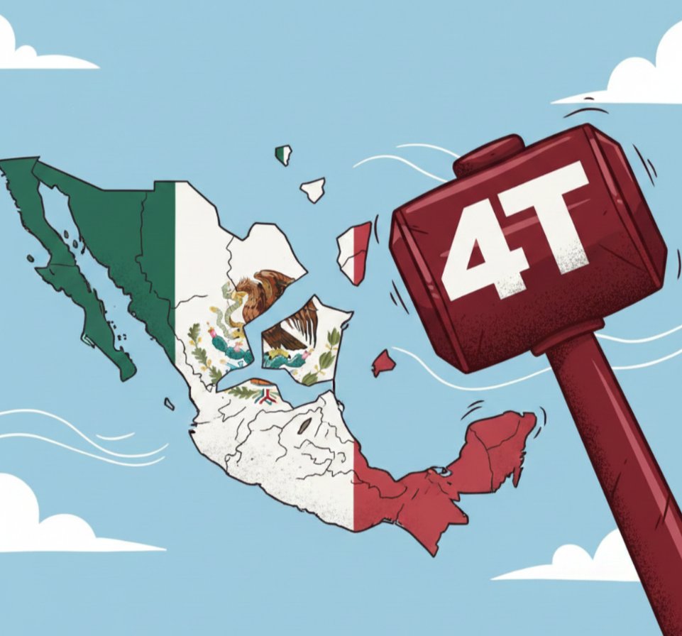 rthur013's tweet image. Todo lo que México logro construir de manera Democrática. Creando la división de los tres poderes, instituciones que nos ayudaban y  organismos autónomos que nos protegían, todo eso que tardamos años en construir, MORENA y la 4T lo hizo pedazos en tan solo 6 años y lo que falta🥹