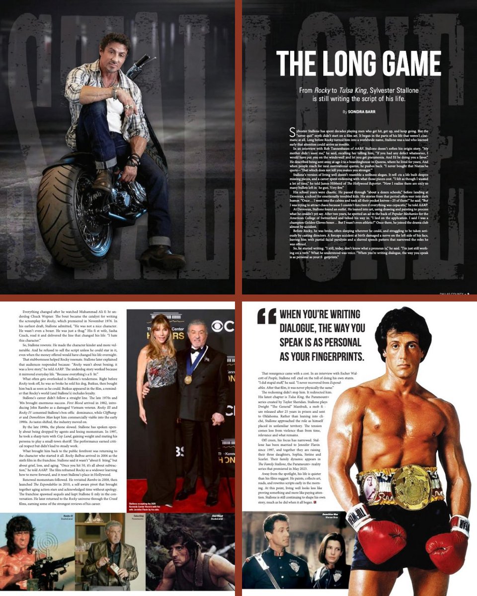 Living well isn’t about slowing down—it’s about knowing why you’re still moving.

Our latest Living Well celebrity feature with Sylvester Stallone explores what keeps him going and evolving.

Read it here: livingwellmag.com