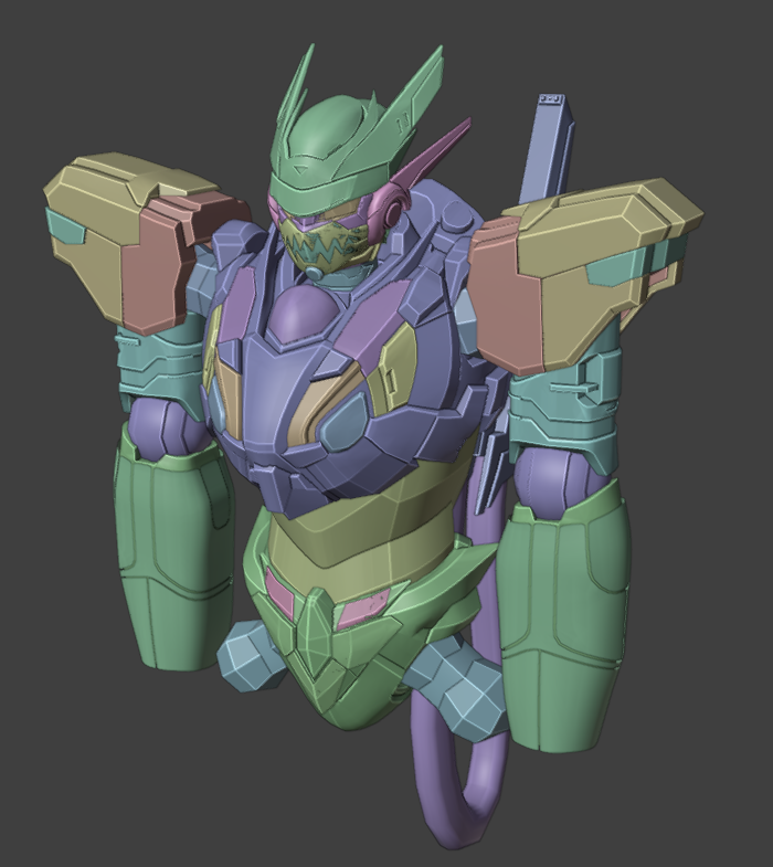 dokkoi_afro's tweet image. 昨日の進捗
今週中に足まで完成させるぞ！

HantaVTさん、昨日はレイドありがとうございました！
twitch.tv/hantavt