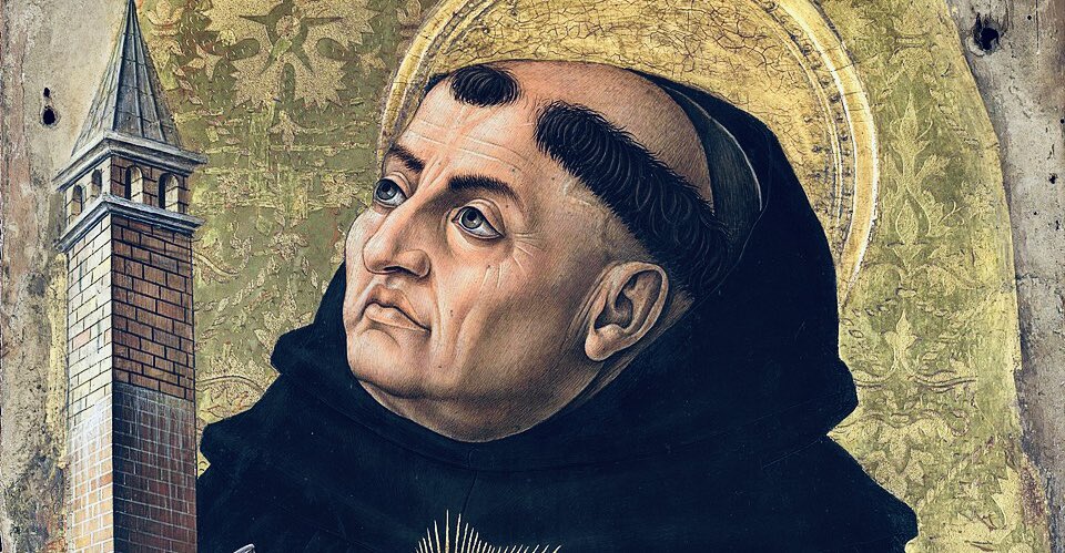 Mustbecatholic's tweet image. “Happiness is secured through virtue; it is a good attained by man’s own will.”

— St. Thomas Aquinas