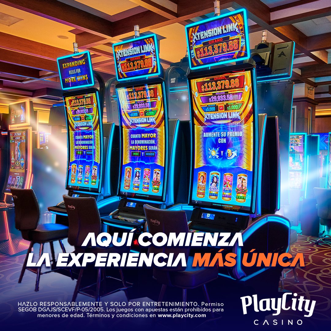 PlayCity Casino tiene todo para hacer de tu visita algo inolvidable. Te esperamos en tu sala más cercana: playcity.com/sucursales 
.
#PlayCityCasino