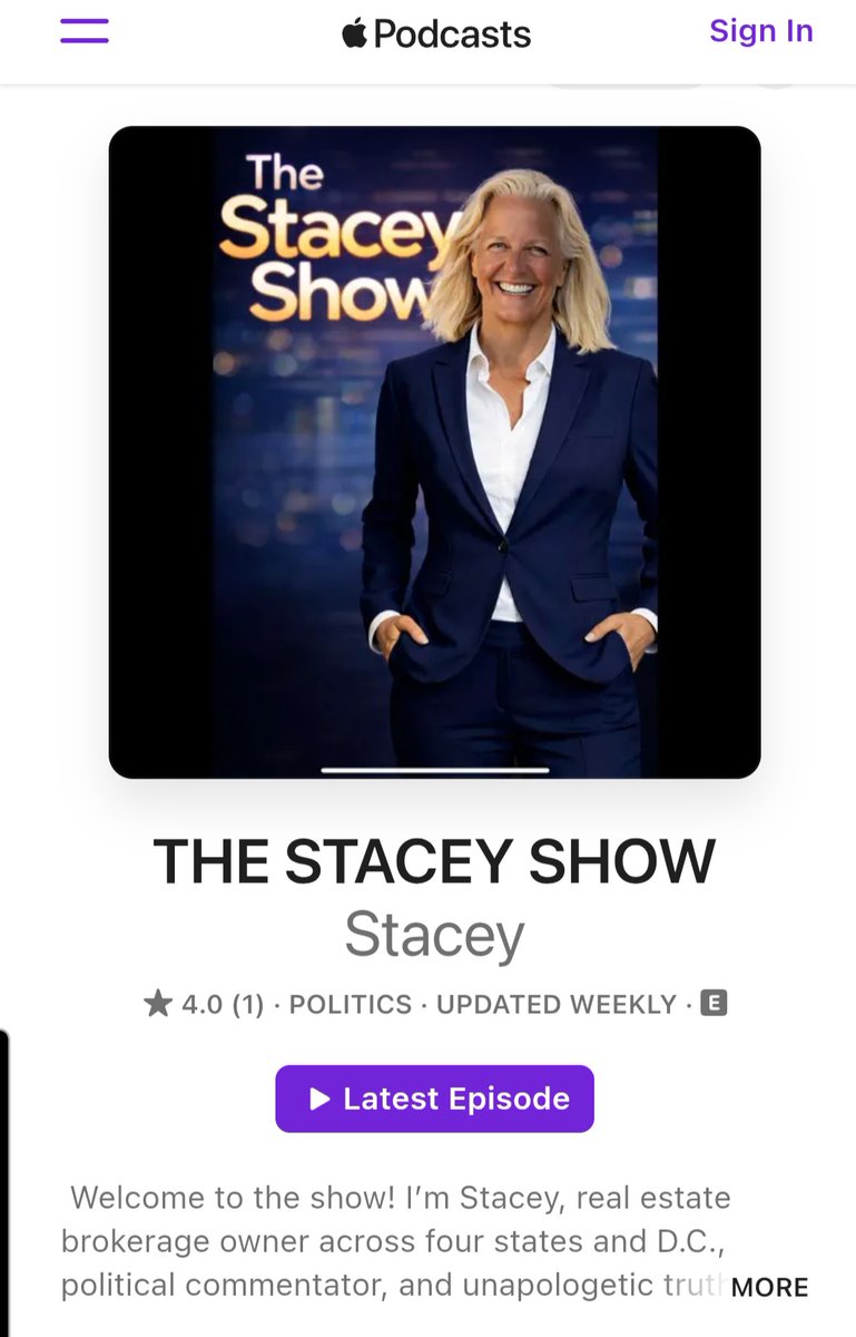 pamelina1111's tweet image. Calling for the arrest and removal of this violent #Leftists #Nazi Do Not buy Real Estate from her. Report her business! She is a danger to #Americans! #TheStaceyShow  #Apple #ApplePodcast