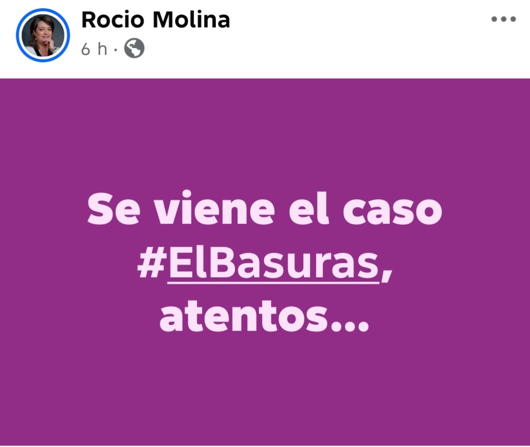 Que Rocío use otra vez un tema tan sensible para Cochabamba revela su única intención: generar polémica. Lo hizo antes y lo hace ahora; no le da para más. El acuerdo de la basura de Manfred debe investigarse por personas serias, no por una figureti y su circo de payasos 🤡🚩