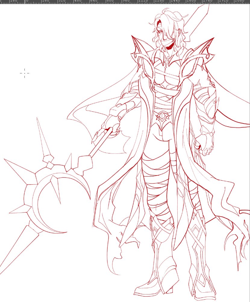 Actually drawing him this time bc he has a cool ass spear

#rerir #GenshinImpact #fanart