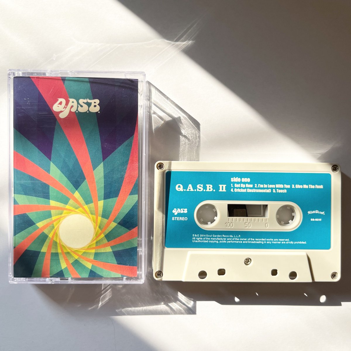 🙏製作をサポートさせていただきました🙏

ARTIST：Q.A.S.B.
TITLE：Q.A.S.B. II

---
Color: Gray-Express
P-Case Color:Clear
Label: ラベルステッカー
Jacket:J-CARD
---

この度は弊社に製造をお任せいただきありがとうございました🤝