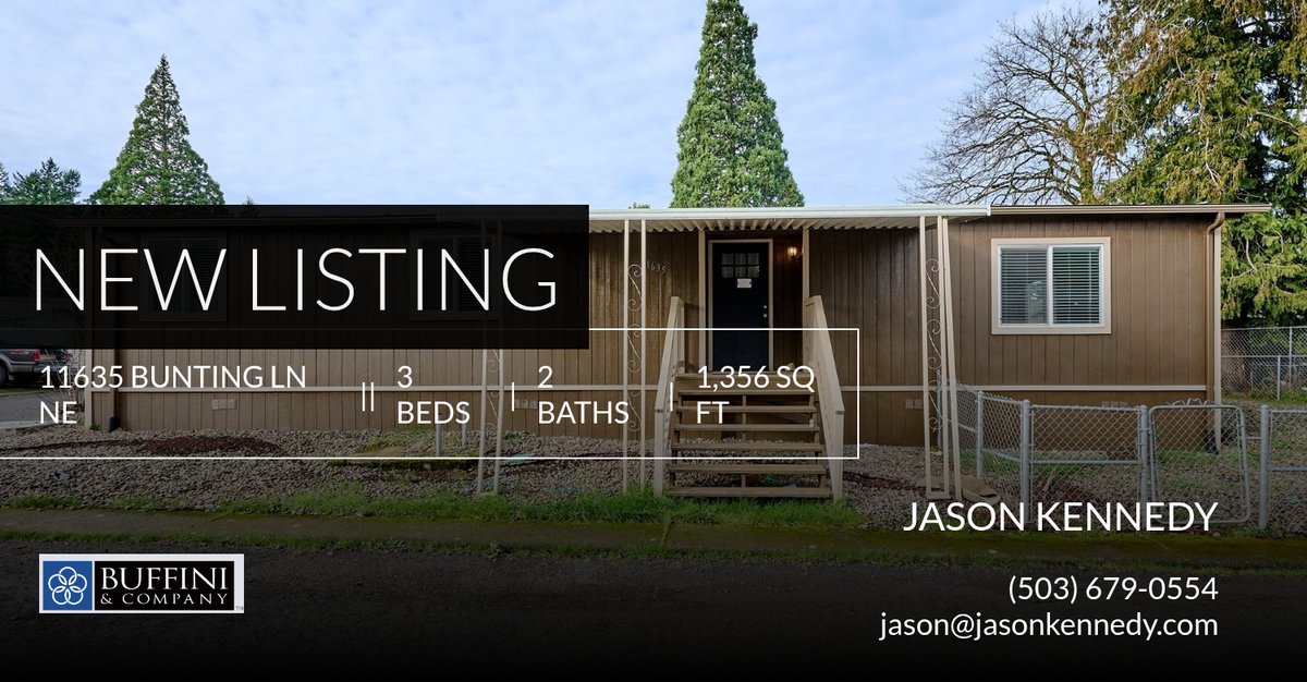 📍 New Listing 📍 Take a look at this fantastic new property that just hit the market located at 11635 Bunting Ln Ne in Aurora. Reach out here or at (503) 679-0554 for more information homeforsale.at/11635_BUNTING_…