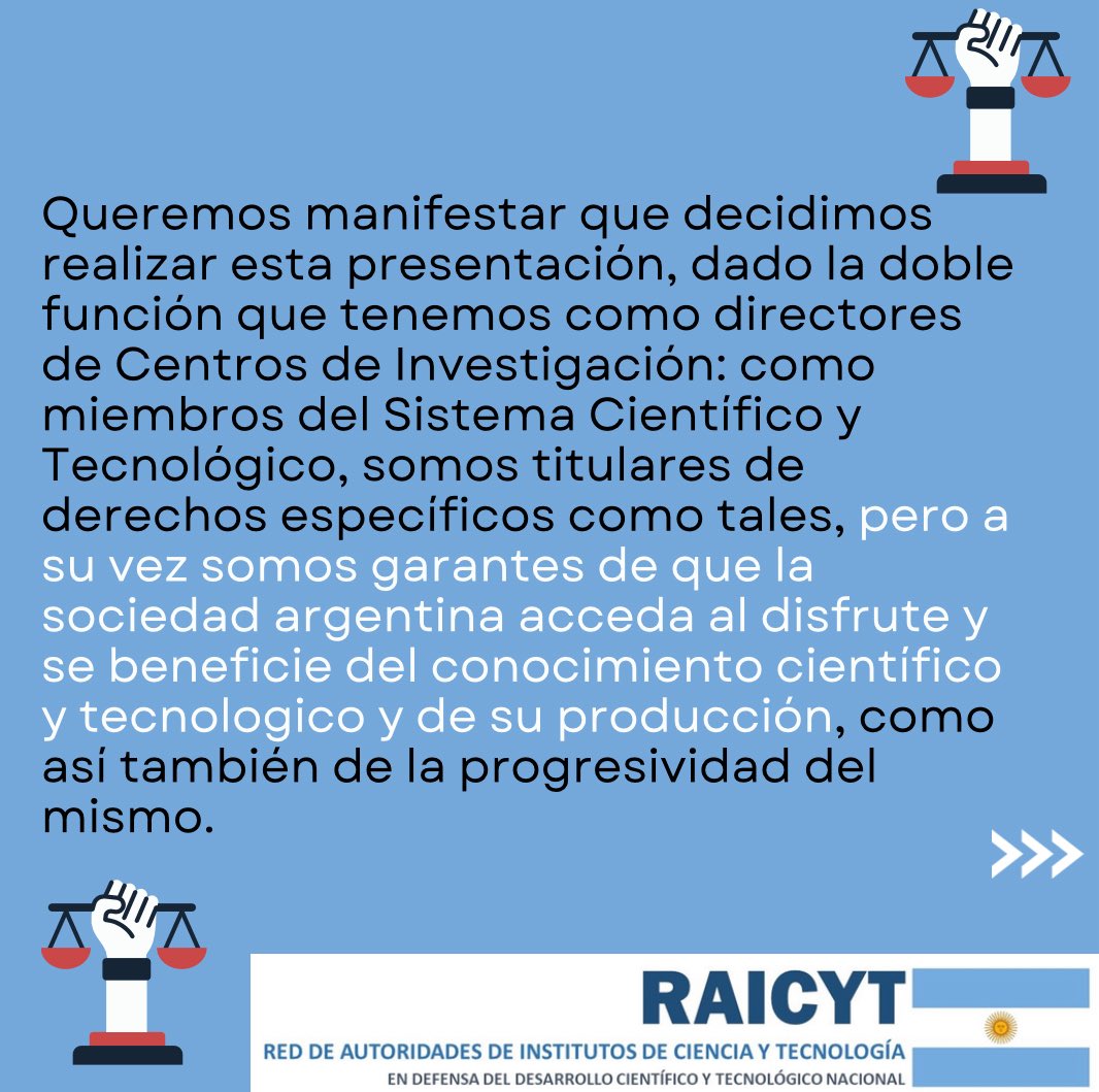 RAICYT_Ar's tweet image. Raicyt presentó una acción de amparo! drive.google.com/file/d/14o3kNF…