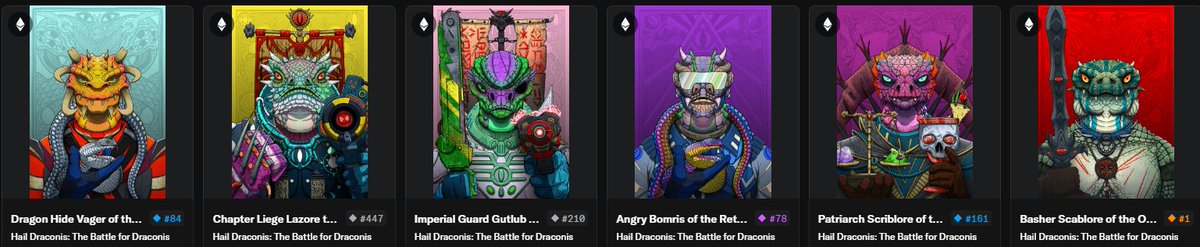 What a freaking crew!

<a href="/HailDraconis/">Hail Draconis!</a> with some of the best art around!