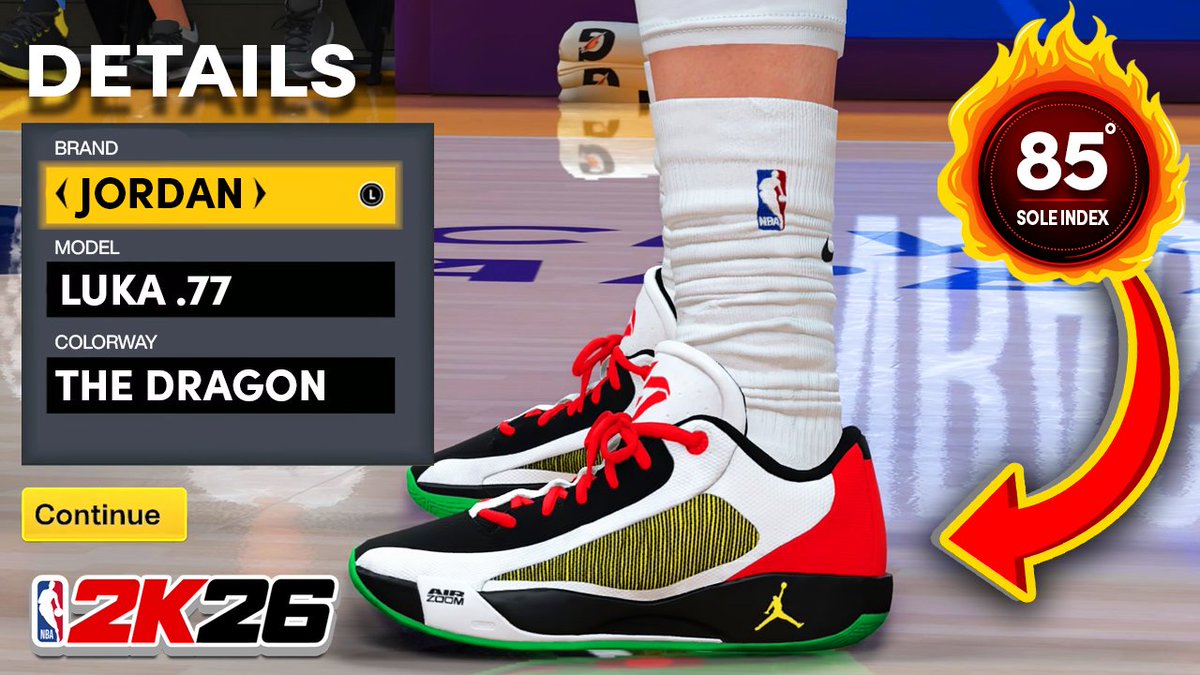 🧪 New Shoe Drop 🧪

Luka .77 The Dragon

youtu.be/YcLmyt0R3pg

#thesolelab #solenation #nba2k26 #nba2k #luka #lukadoncic #lukamagic