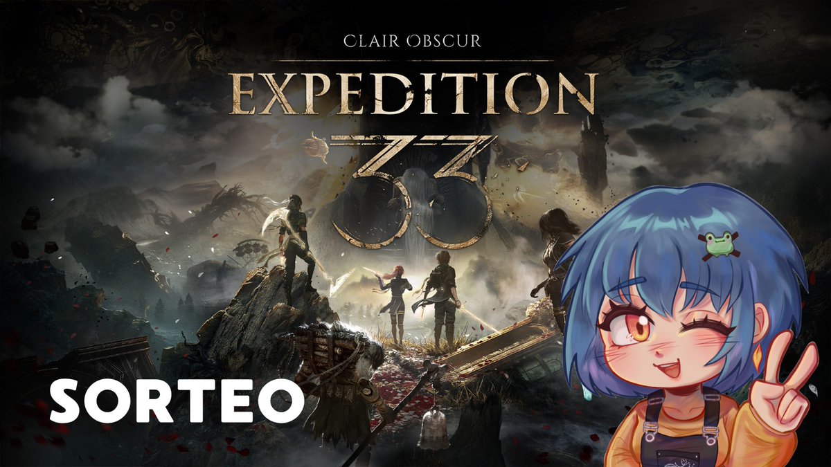 🔥SORTEO — EXPEDITION 33 🔥

Sorteo 1 copia de Expedition 33

Para participar:
♡ RT
♡ Like
♡ Seguirme

☆ OBJETIVO:
Si llegamos a 1.000 likes (ง˙∇˙)ง
👉 se sortea ¡OTRA copia MÁS! 

Acaba el 22/01!! Suerte a todos! (ง •̀_•́)ง 🍀