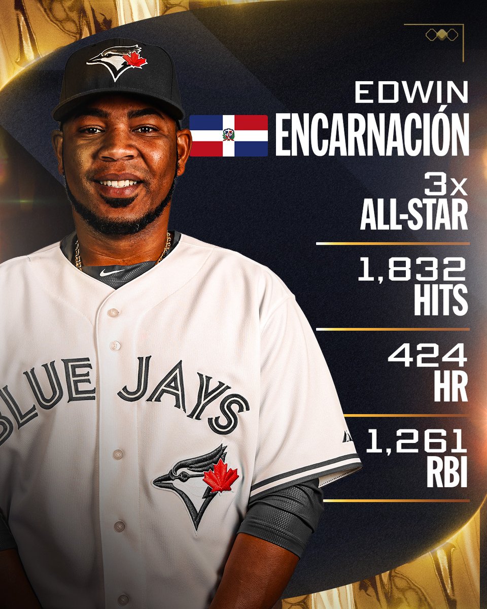 MLB's tweet image. Edwin Encarnación