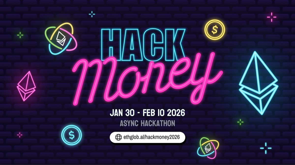Crypto is maturing and real adoption is taking hold. If you want to build  financial apps in crypto, join us online for HackMoney, Jan 30–Feb 10.  $70,000 USD in prizes 🤑 https://t.co/WFCaqGOkYk