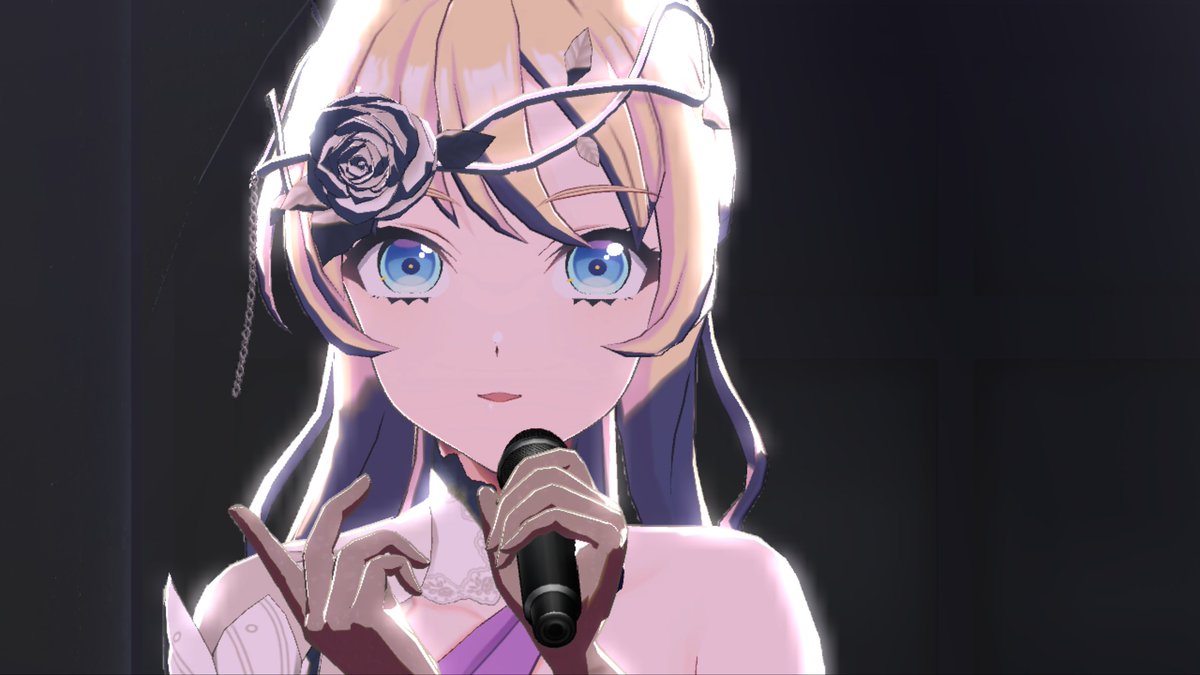 「雪舞う空と二秒の永遠 / 瑠璃乃 #Fes蓮ノ空スノウメルトベストショット」|ひこのイラスト
