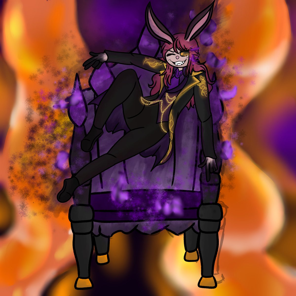 "Everyone wants a piece of me so bad~ and I just want all they're corpses at my feet."

Art of Shade from <a href="/WonderGoneSMP/">WonderGoneSMP</a>