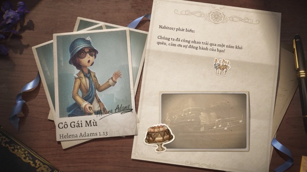 Nabitoooooo's tweet photo. Tôi đang chơi Identity V. Bạn nghĩ đó là game ư? https://t.co/0Q6eHV01Pg