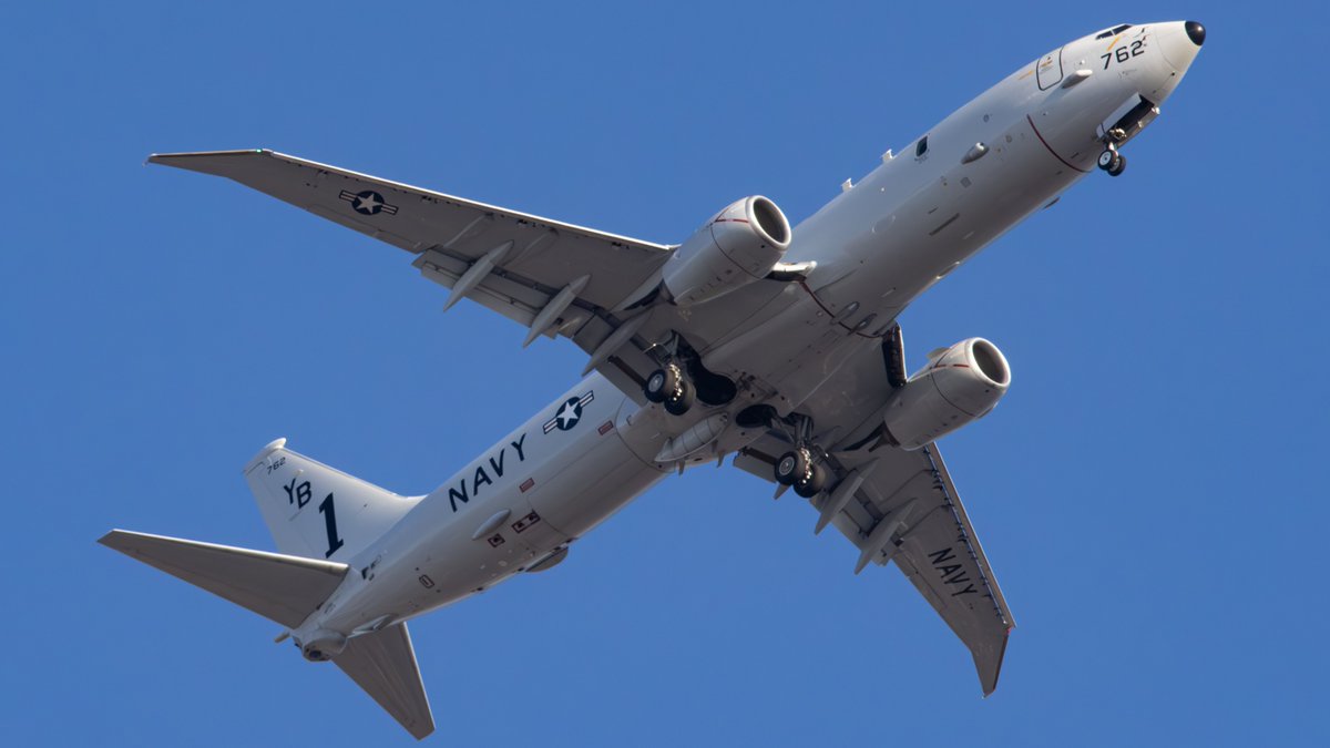 indyspotter_'s tweet photo. US Navy P-8 Poseidon
Reg: 168762 / #AE67C2
On final to IND today from NAS Whidbey Island. https://t.co/bVNKhkE5gd