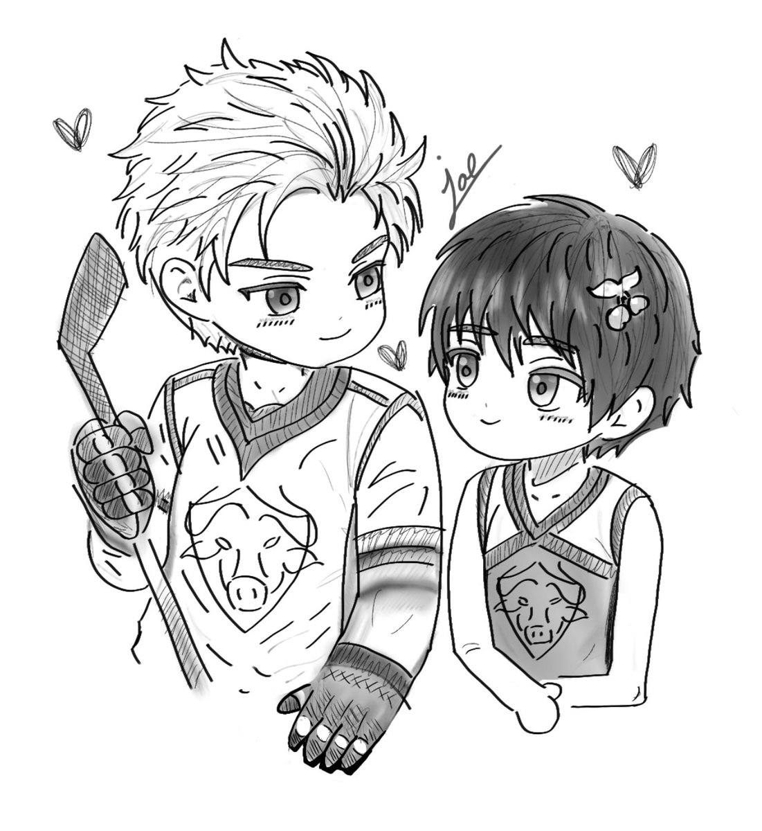 JaeJae2025's tweet photo. Mi primer dibujo en digital 🩷
Y obviamente debía ser de una de mis parejas favoritas, yo a estos dos los amo con todo mi corazón ❤️
#LMUIYC
#LickMeUpIfYouCan
#AshleyMiller #ConnorNiles
#AshxKoi
@ZIG_JENNIE https://t.co/mpB3L4Ic9R