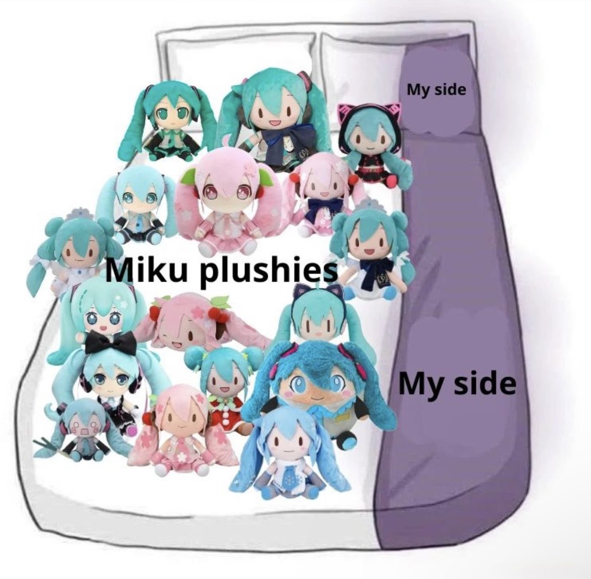 HatsuneMiku's tweet image. It’s only fair…