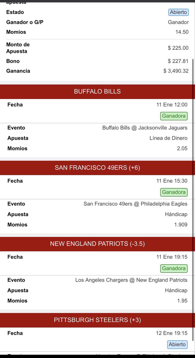 DsDcer0's tweet photo. Fuera de nuestro proyecto.

🔒???

#NFLPlayoffs #Steelers #GamblingX  #Trending #NFL https://t.co/uVE5toXkNz