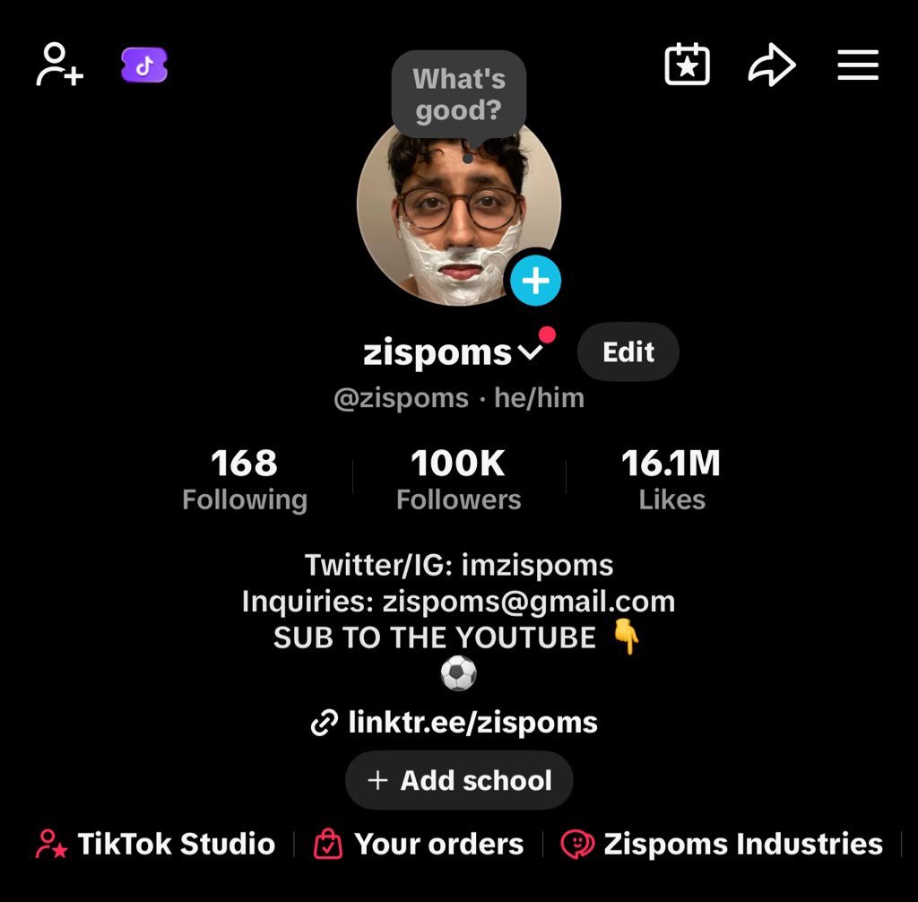 imzispoms's tweet image. 100k FOLLOWERS 

AHAHHSJSKWJSHWJSJIWJSNSNSUSJDNUDBE INTERNATIONAL FOOTBALLING SUPERSTAR WARLORD TITAN OF INDUSTRY

thank you so much goats
