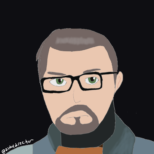 FilthDirects's tweet image. Day 12 of drawing a new chatacrer every day: Gordan Freeman

#halflife #valve #hl2