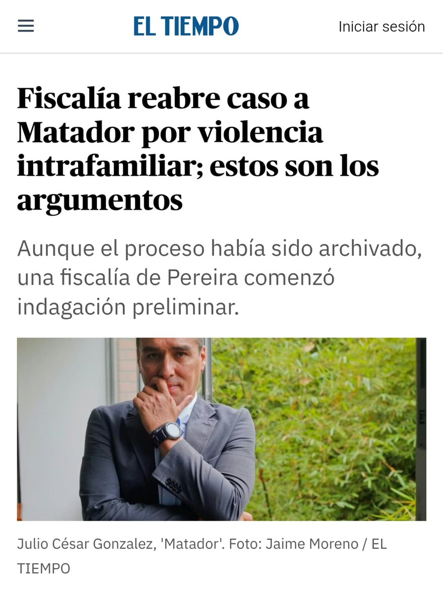 CeDemocratico's tweet image. Es una contradicción inaceptable. Julio César González, conocido como "Matador", cuya salida de los medios estuvo marcada por agresiones contra su esposa, es hoy candidato al Senado por el Pacto Histórico. Es difícil conciliar la bandera de la "defensa de las mujeres" con la…
