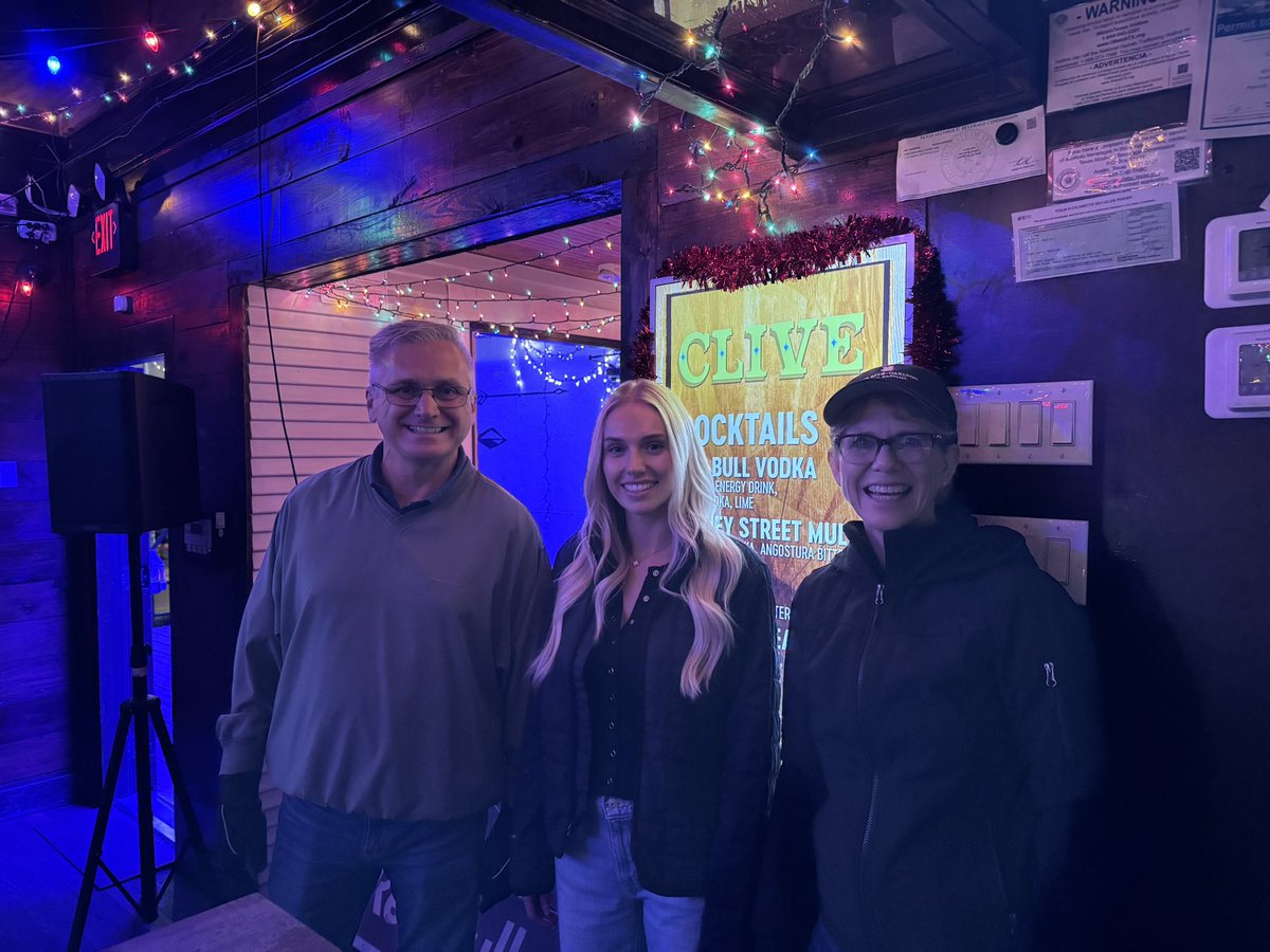 ConferenceEvent's tweet image. Austin isn’t just awesome tacos, cowboy boots and live music.  
FOUND CLIVE!!! On an off evening, found my way to the Clive Bar and being the first person they ever met from the city of Clive, they provided welcome gifts and hometown hospitality!