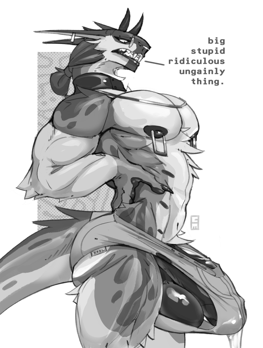 Creatureminds's tweet photo. Having ridiculous proprtions can be fun but also not sometimes

(from pay site) https://t.co/vtMEk7l461
