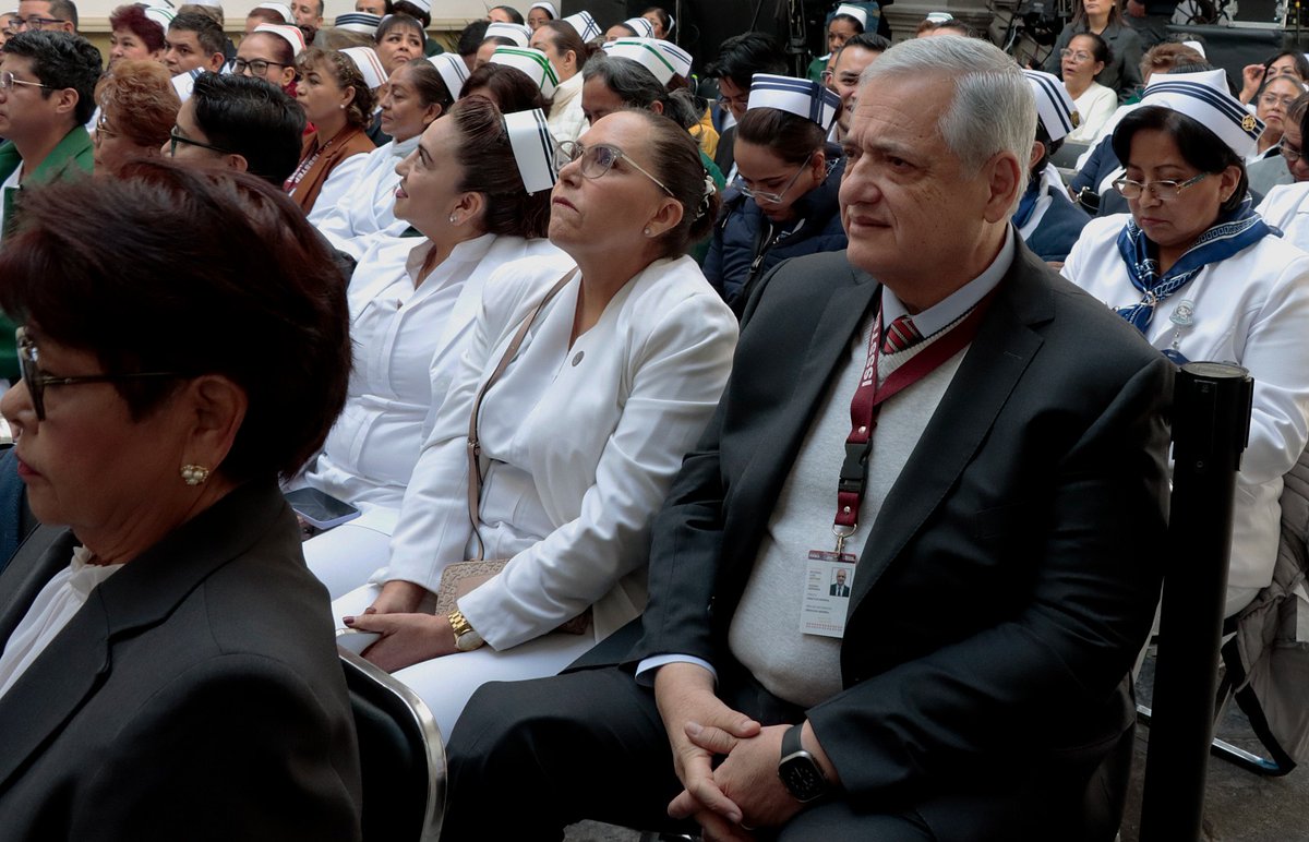 El gobernador <a href="/armentapuebla_/">Alejandro Armenta</a>  inauguró la rehabilitación de la Casa de la Enfermería 🏥, evento al que asistió nuestro director, <a href="/lgodina/">Luis Godina</a>. 

De la mano del <a href="/Gob_Puebla/">Gobierno de Puebla</a>, trabajamos para mejorar los espacios, fortalecer la dignificación del personal de salud y avanzar con pasos