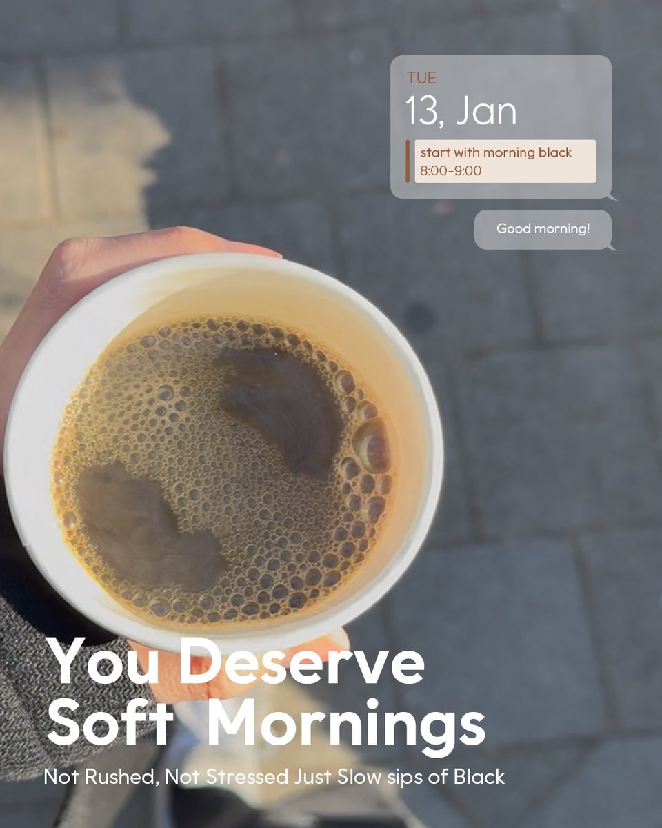 timhortons_kr's tweet image. Morning Black ☕
 
바쁜 하루의 시작에도
블랙 한 모금이면
잠깐의 여유는 충분하니까,
 
쓴맛보다 깔끔함이 먼저 오는
모닝블랙 한 모금이 있는 아침!  
☕️ 매일 오전 10시까지 블랙 커피 2,000원
 
#timhortons
#팀홀튼
#morningblack