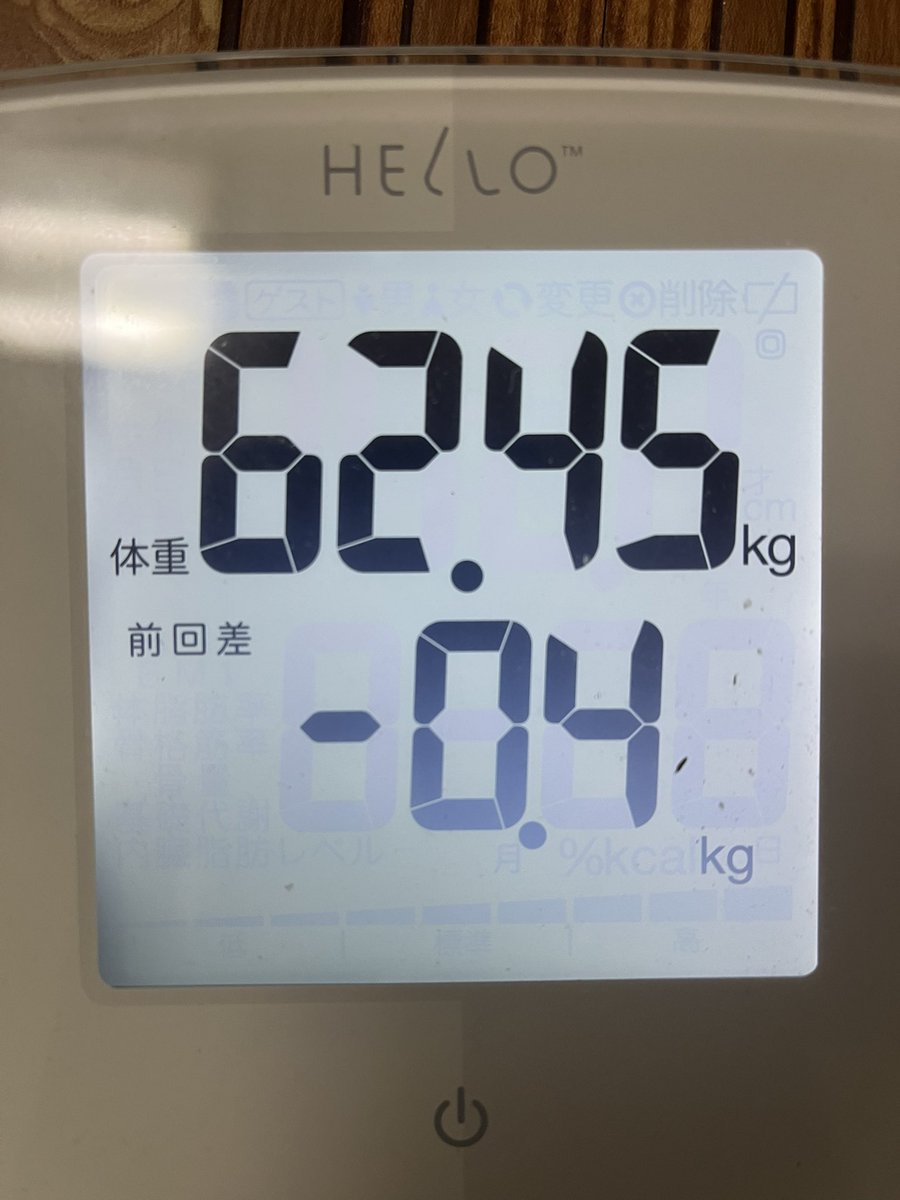 WaLend2016's tweet image. 【ダイエット22日目】

今朝の体重
−400g

今日も頑張ります。
#ダイエット
#ダイエット垢さんと繋がりたい