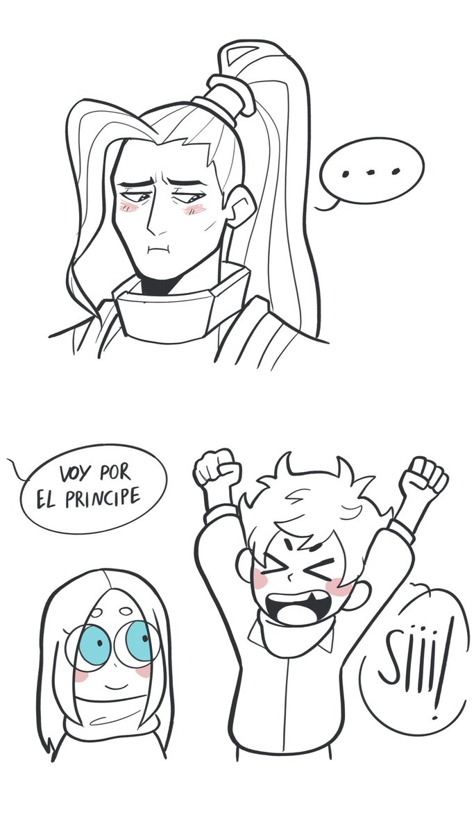 leochamposa's tweet image. un cómic viejo que hice de Xin Zhao y los hermanos crownguard