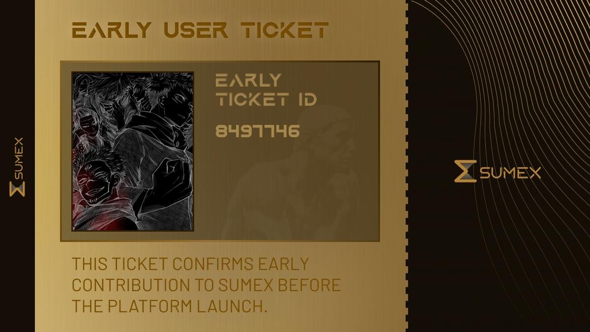 I want to become one of the EARLY BIRDS in <a href="/Sumex_Labs/">SUMEX | Web3 SuperApp</a>!

Only 15,000 roles - and they’re getting claimed fast.

Their first OG-PASS wave was claimed in just one day, I’m not missing this one.

TGE SOOOOOON!

btw - check out my excellent ticket
