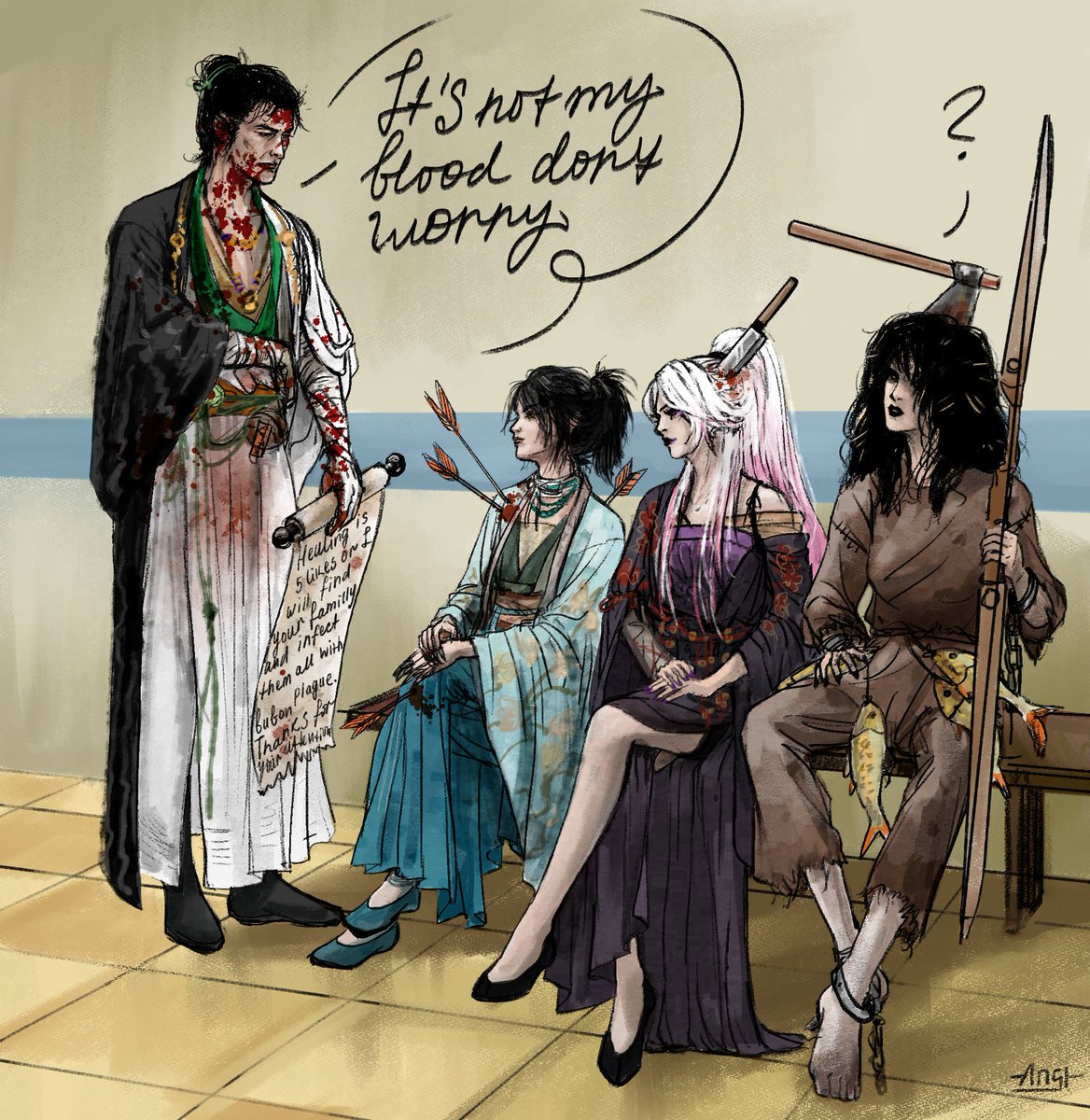 #WhereWindsMeet #WWMCIES3 #WWMfanart #silverneedle