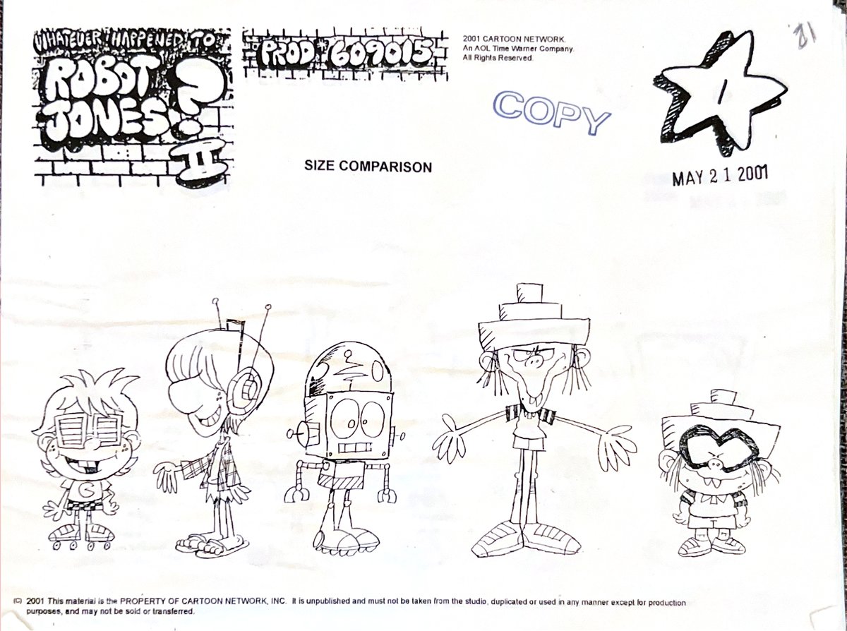 gmillercartoons's tweet image. classic ROBOT JONES model sheet!!!!!